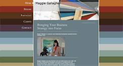 Desktop Screenshot of maggiegallagher.net